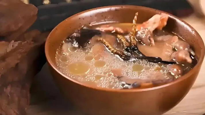 肉沫冬蟲夏草湯怎么做